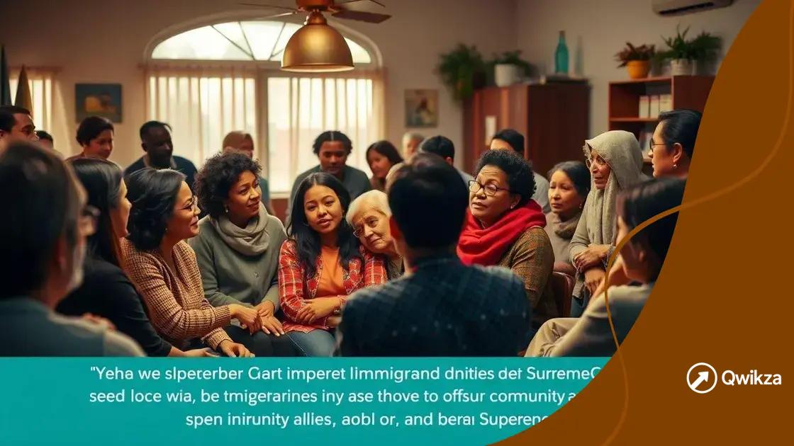 How decisions affect immigrant communities