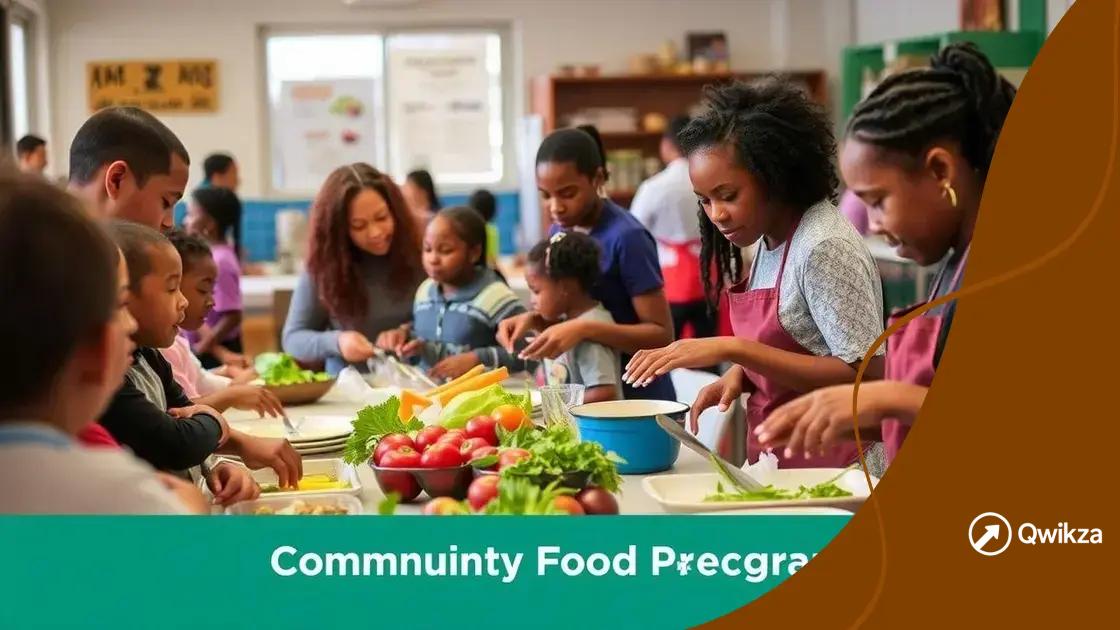 Impact of food assistance on community health