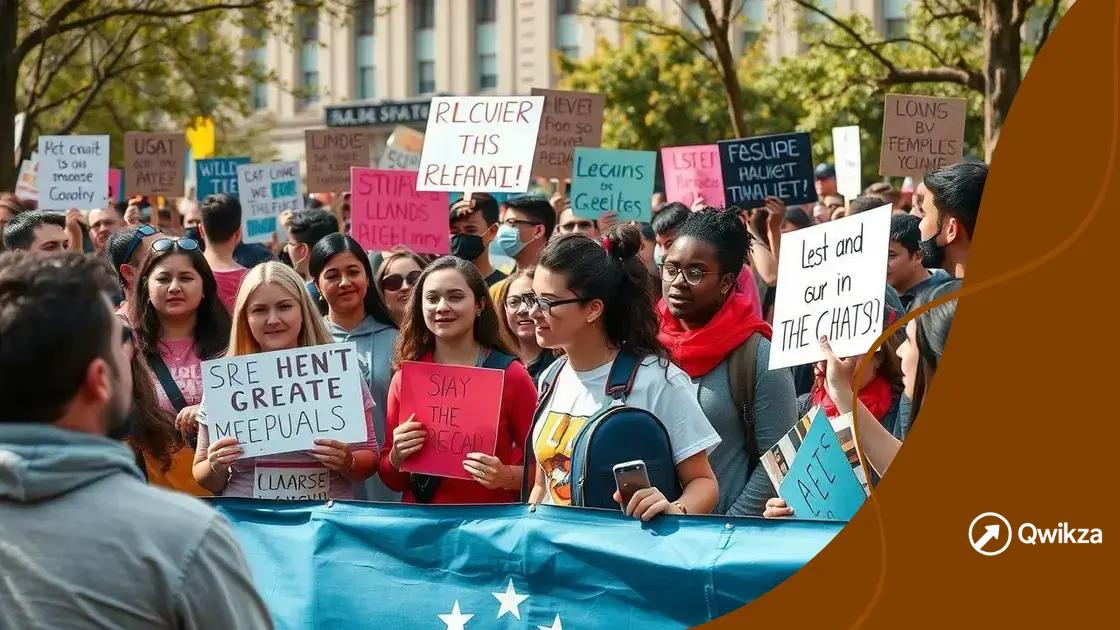 Key moments in recent protests