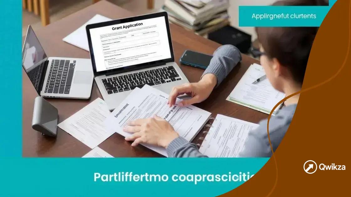 How to apply for the grant