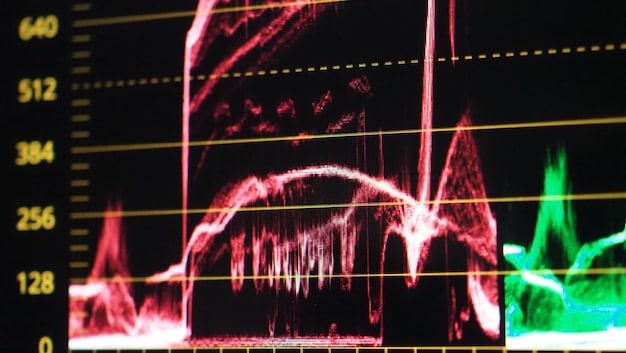 A close-up of a currency exchange board displaying fluctuating rates, highlighting the dynamic nature of foreign exchange markets. Various world currencies are visible, with arrows showing upward and downward trends.