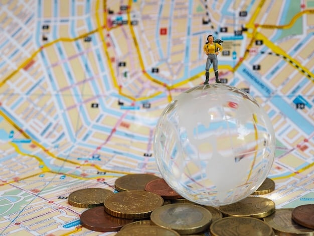 A visual representation of BNDES's new credit policy focused on regional development, showing a map of Brazil with key regions highlighted, each connected to icons representing sustainable projects, innovation hubs, and infrastructure improvements, symbolizing the bank's strategic investments.