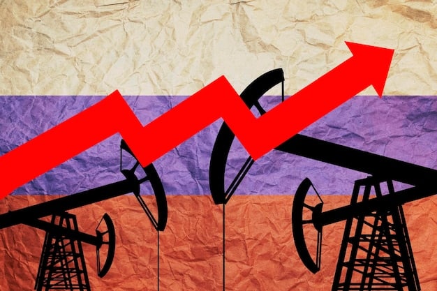 A graph showing the correlation between oil prices and inflation rates in Brazil over the last decade. The graph illustrates how increases in oil prices tend to precede a rise in inflation, with annotations highlighting significant events and policy changes.
