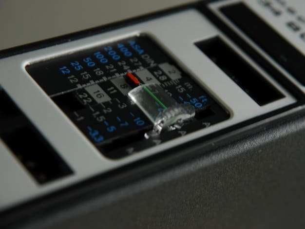 A close-up of an electricity meter inside an industrial facility, showing the sharp increase in energy consumption.