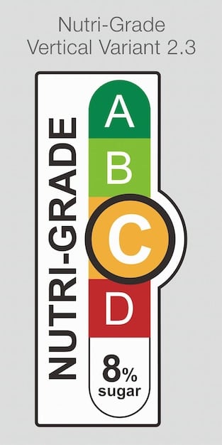 Infographic showing a comparison chart of different sweeteners, rating their safety levels based on current research and regulations, using a scale from green (safe) to red (avoid).