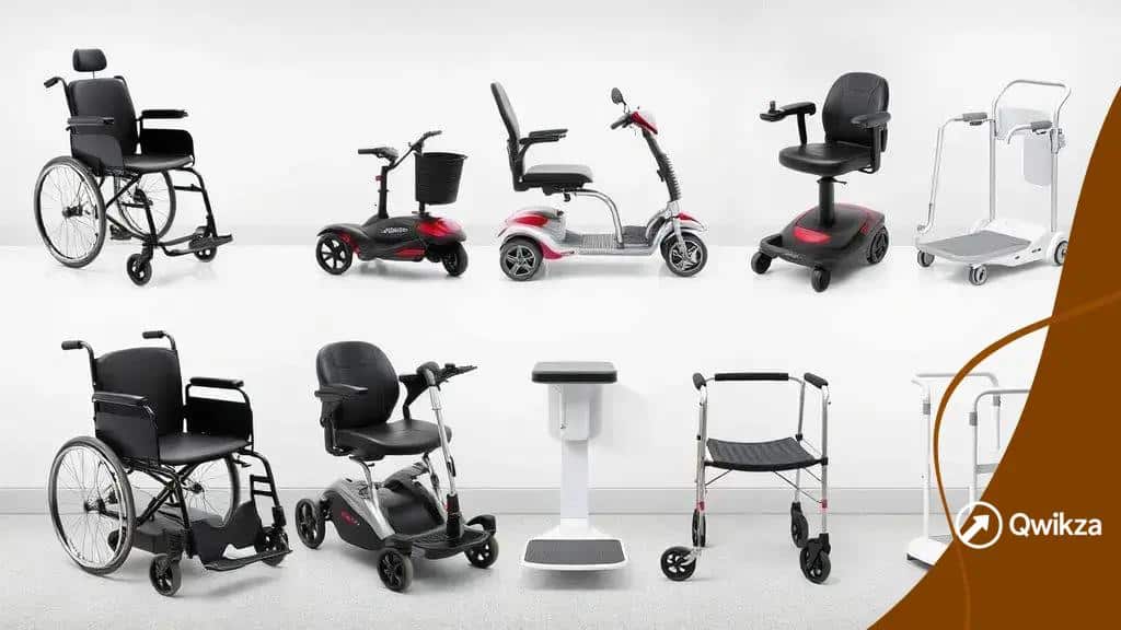 Types of mobility equipment covered