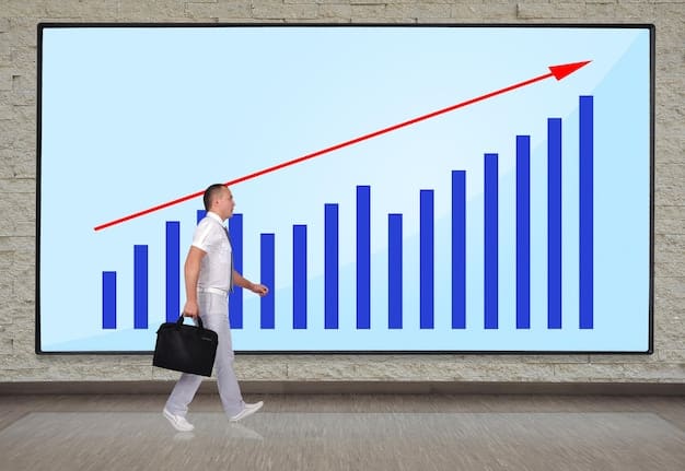 A visual representation of interest rates on a graph, showing an upward trajectory, with symbolic icons of houses, cars, and credit cards layered in to represent the impact on loans and consumer spending.