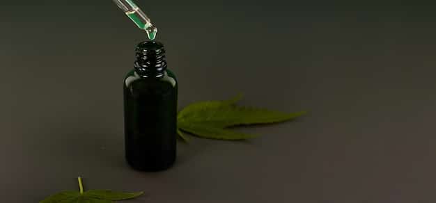 A close-up image showcasing a small, dark green bottle of propolis extract with a dropper. The label is clear and legible, highlighting the