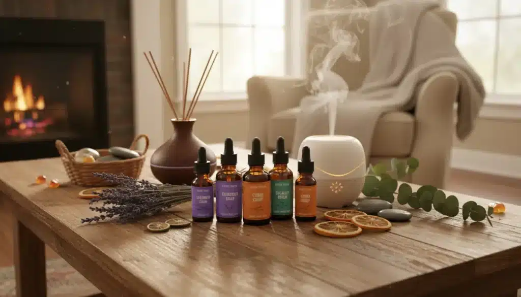 Aromatherapy for Holistic Living: Essential Oil Blends for American Homes