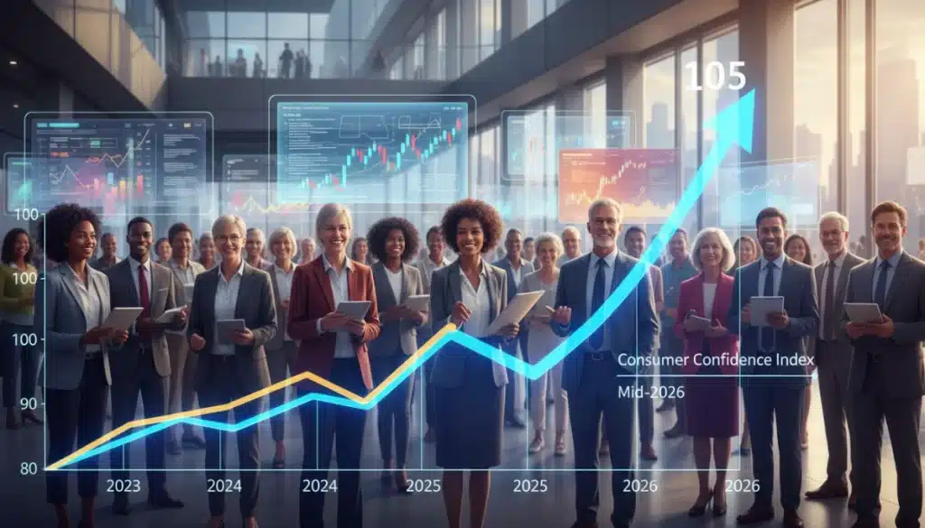 Consumer Confidence Mid-2026: Index Hits 105 Points