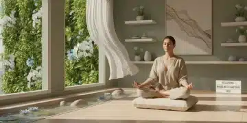 Person meditating, symbolizing emotional detox and mental health renewal