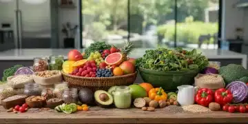 Colorful plant-based foods for optimal health and wellness