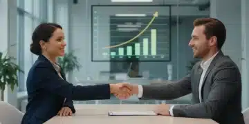 Professional woman successfully negotiating a job offer for a higher salary