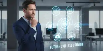 Professional analyzing future high-demand skills for career advancement in 2026
